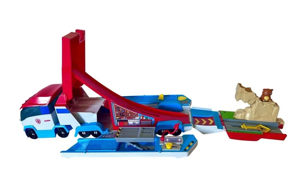 PAW Patrol PAW Patroller Transforming Toy Rescue Truck with Pup Figure Marshall